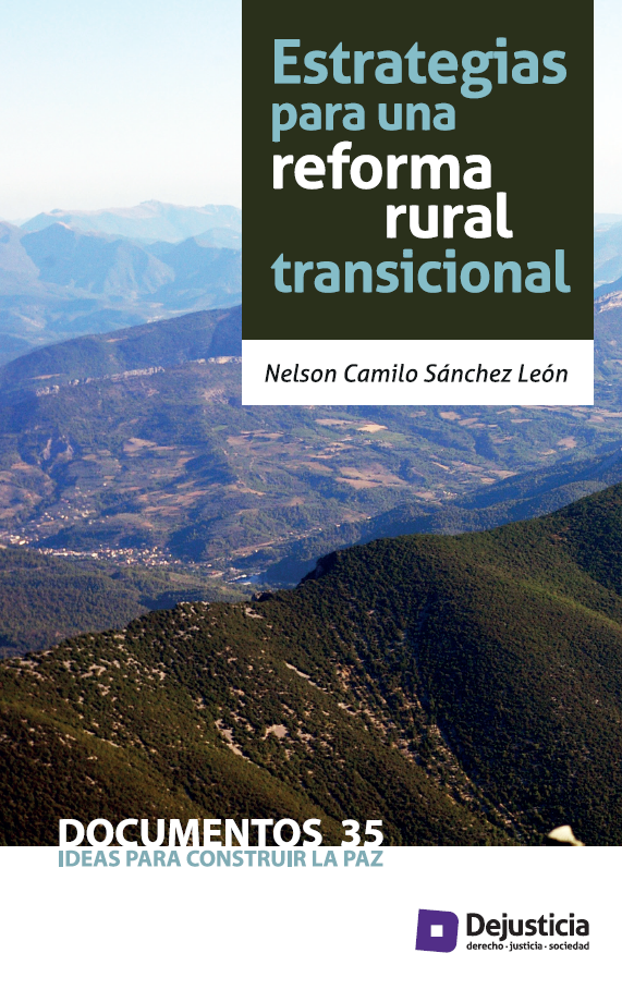 Imagen de portada del libro Estrategias para una reforma rural transicional
