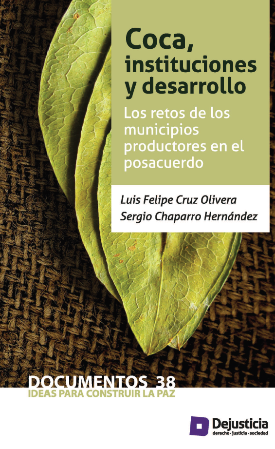 Imagen de portada del libro Coca, instituciones y desarrollo