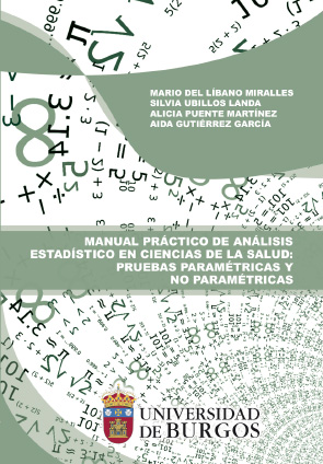 Imagen de portada del libro Manual práctico de análisis estadístico en ciencias de la salud