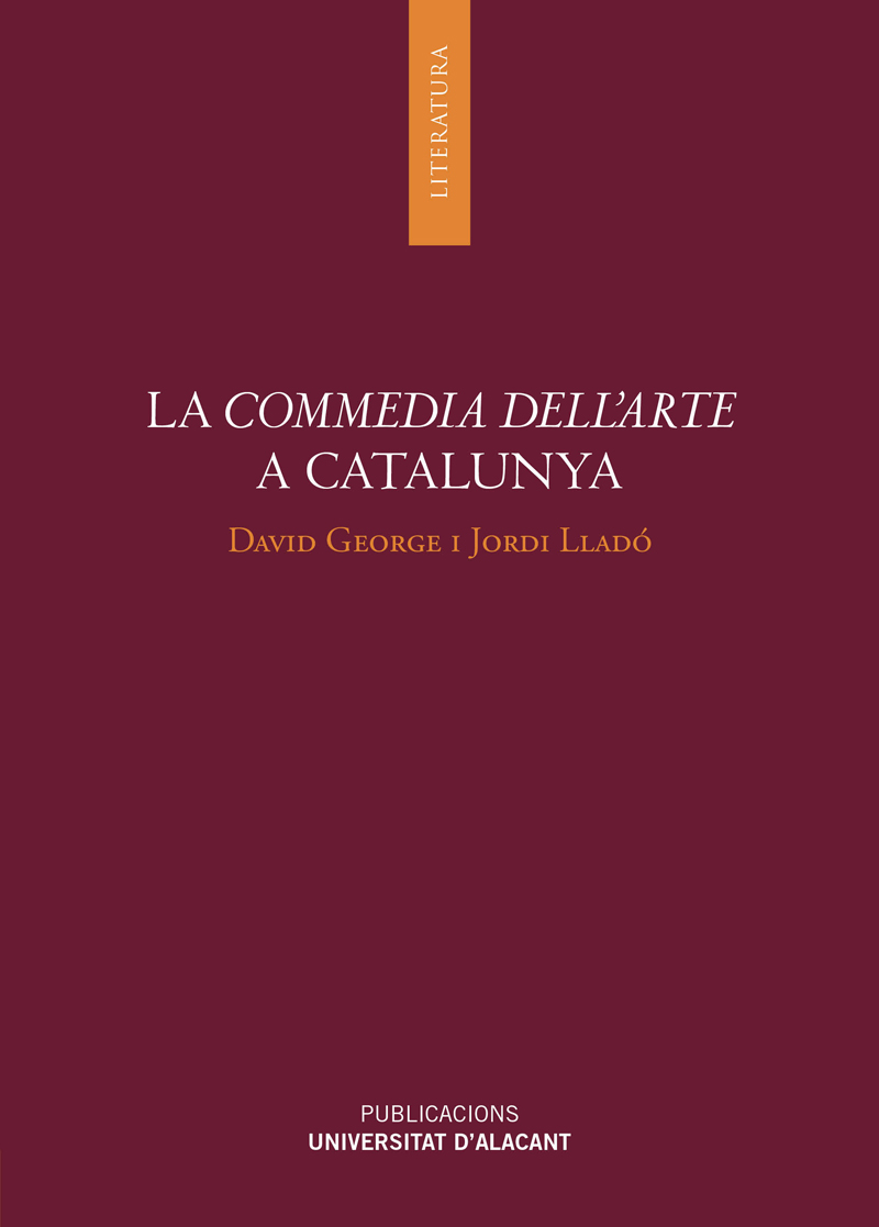 Imagen de portada del libro La «commedia dell'arte» a Catalunya