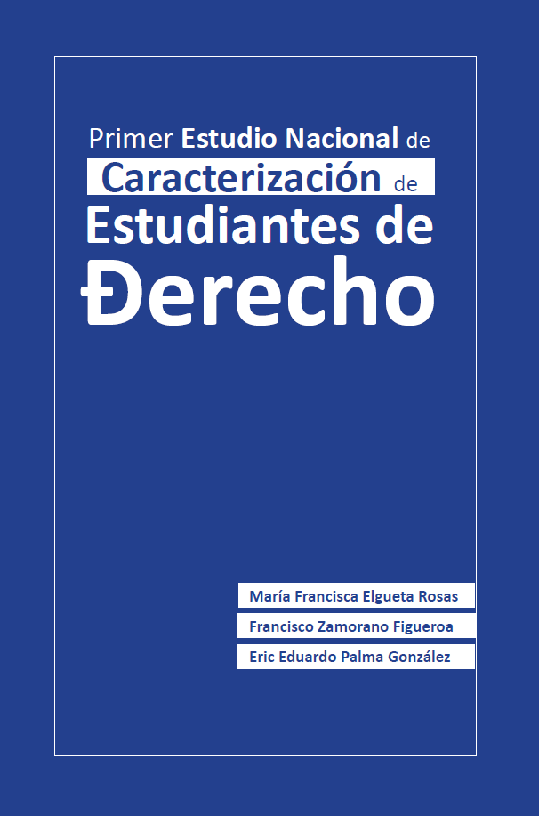 Imagen de portada del libro Primer Estudio Nacional de Caracterización de Estudiantes de Derecho
