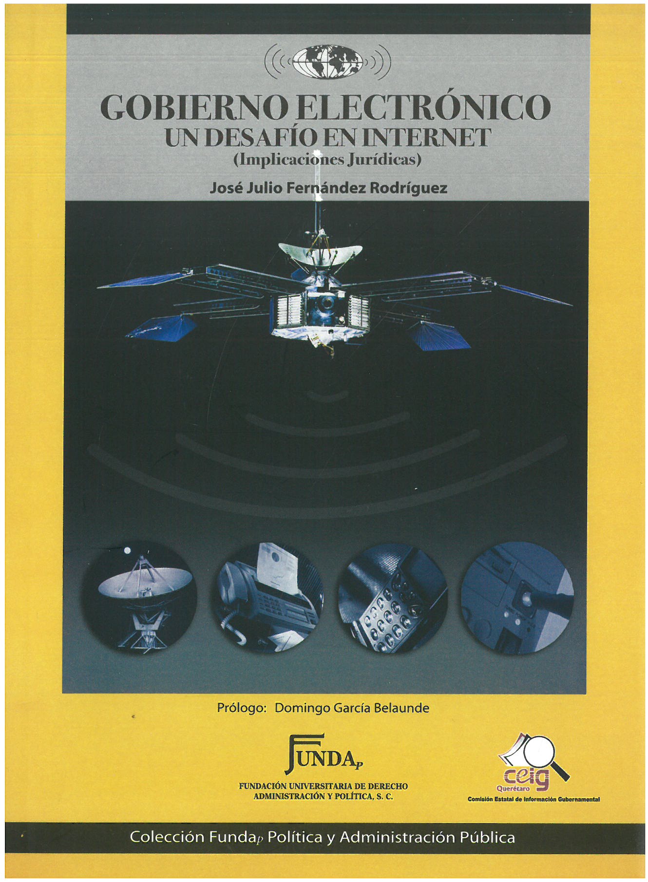 Imagen de portada del libro Gobierno electrónico