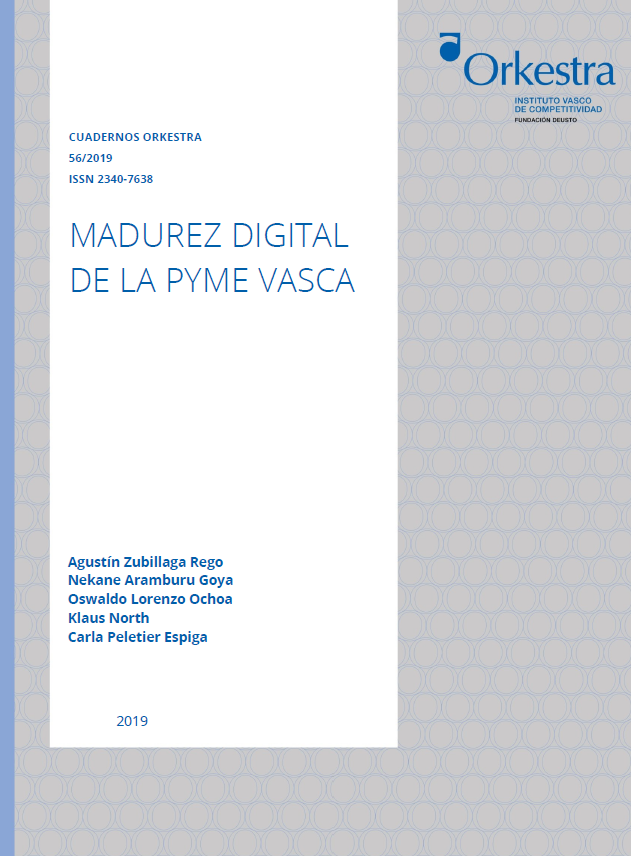 Imagen de portada del libro Madurez digital de la PYME vasca