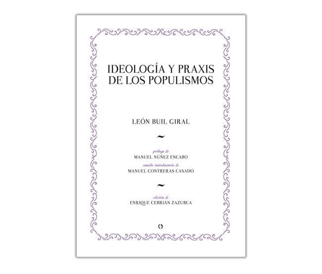 Imagen de portada del libro Ideología y praxis de los populismos