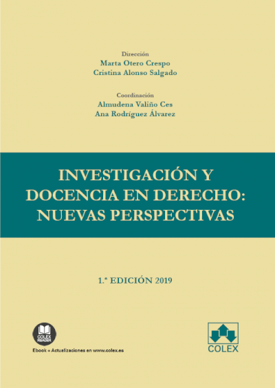 Imagen de portada del libro Investigación y docencia en Derecho