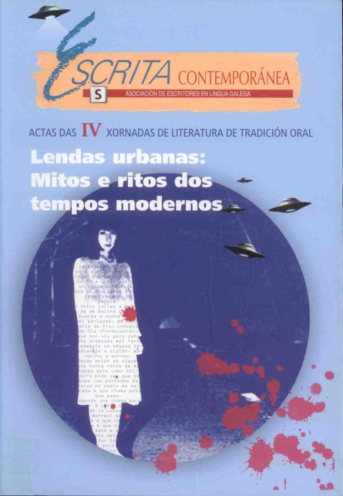 Imagen de portada del libro Lendas urbanas, mitos e ritos dos tempos modernos