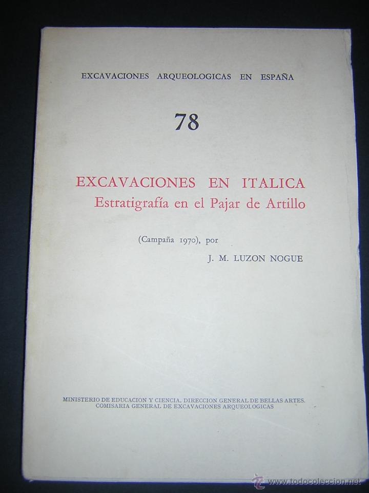 Imagen de portada del libro Excavaciones en Itálica