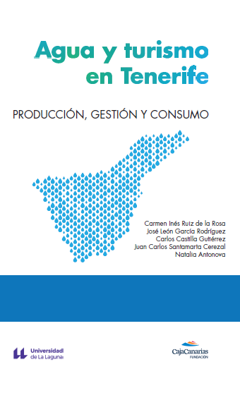 Imagen de portada del libro Agua y turismo en Tenerife