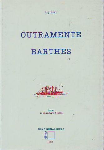 Imagen de portada del libro Outramente Barthes