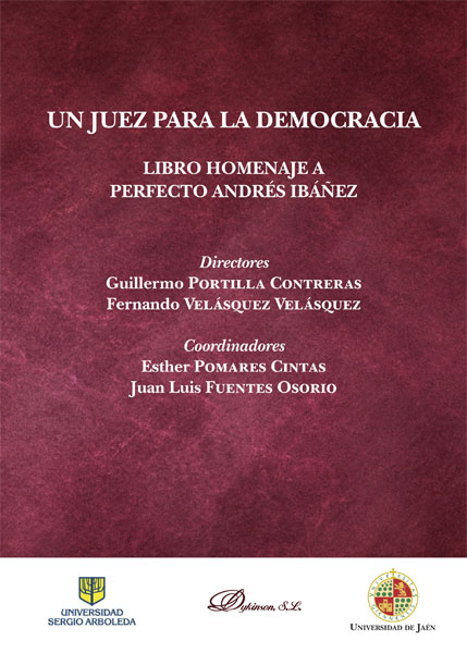 Imagen de portada del libro Un juez para la democracia