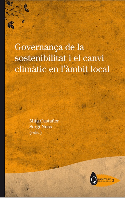 Imagen de portada del libro Governança de la sostenibilitat i el canvi climàtic en l'àmbit local