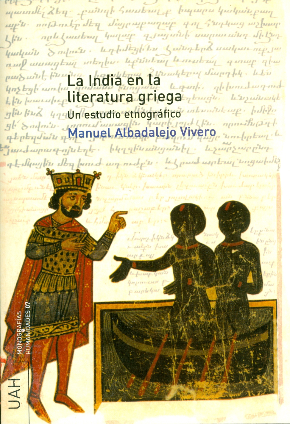 Imagen de portada del libro La India en la literatura griega