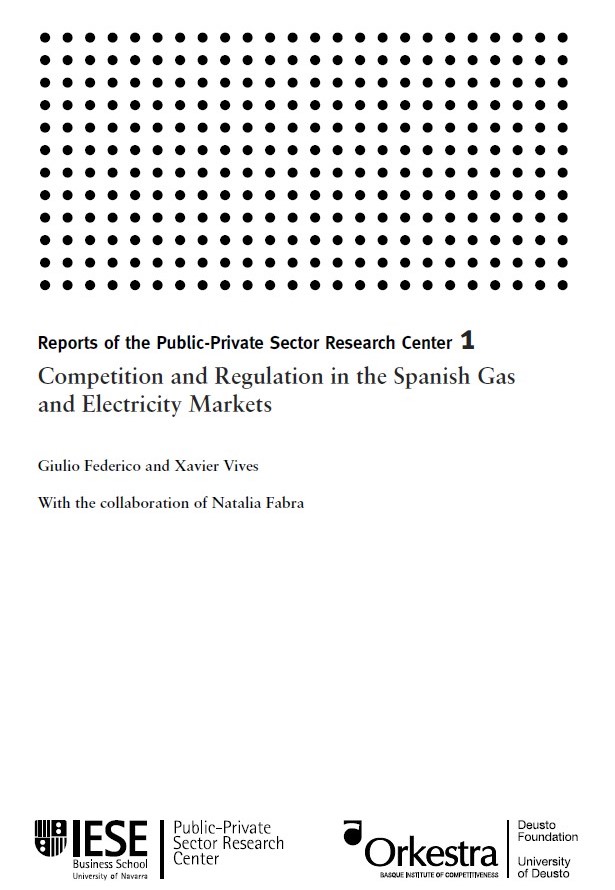 Imagen de portada del libro Competition and regulation in the Spanish gas and electricity markets