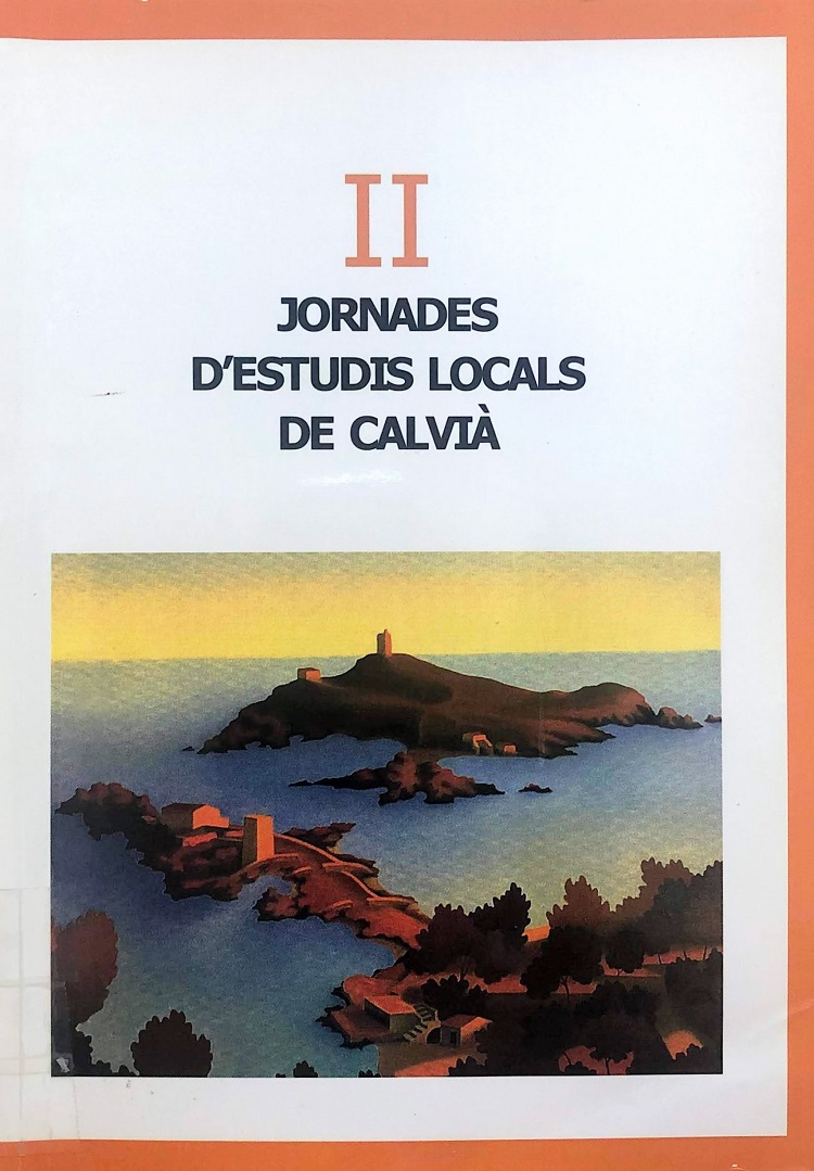 Imagen de portada del libro II Jornades d'Estudis Locals de Calvià