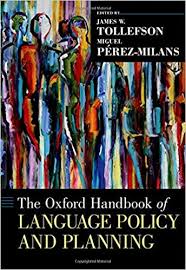 Imagen de portada del libro The Oxford handbook of language policy and planning
