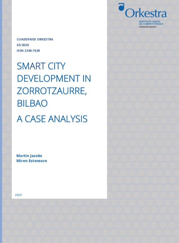 Imagen de portada del libro Smart city development in Zorrotzaurre, Bilbao