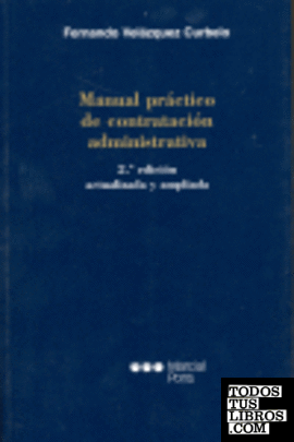 Imagen de portada del libro Manual práctico de contratación del sector público