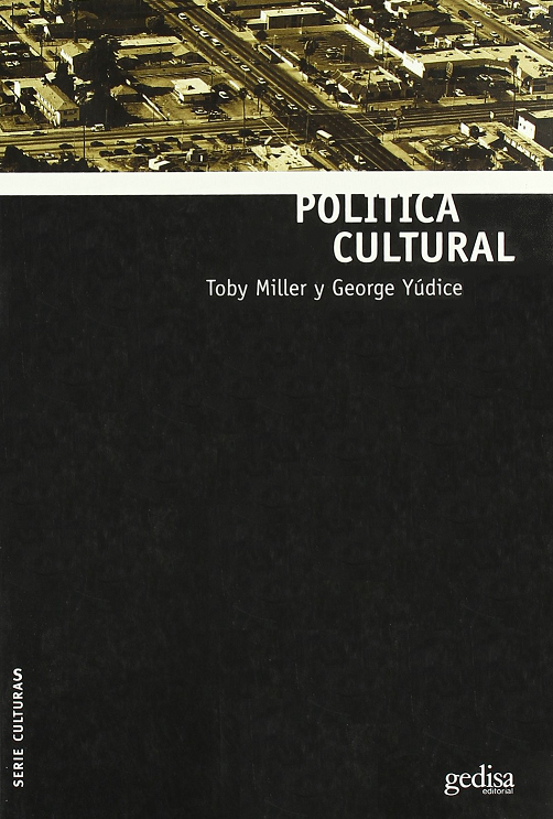 Imagen de portada del libro Política cultural