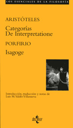 Imagen de portada del libro Categorías ; De interpretatione. Isagoge