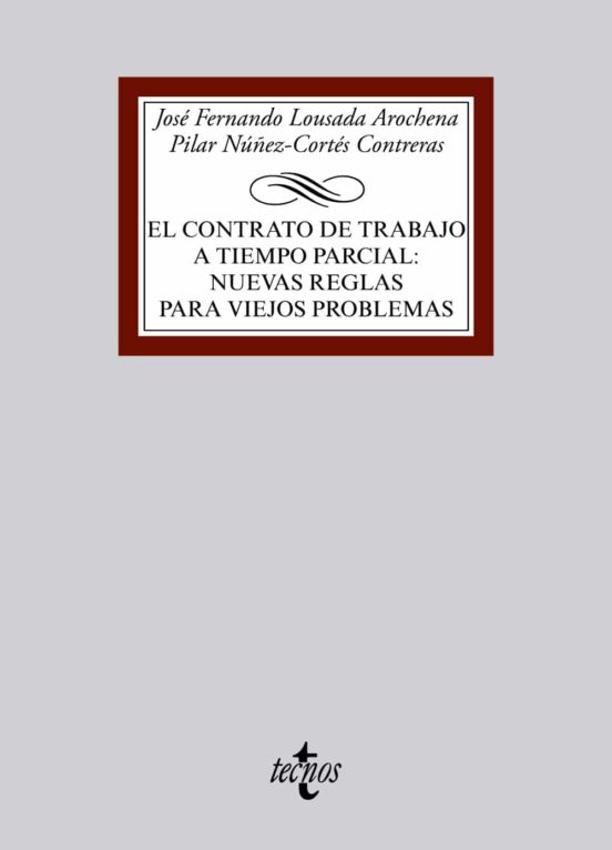 Imagen de portada del libro El contrato de trabajo a tiempo parcial