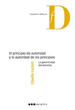 Imagen de portada del libro El principio de autoridad y la autoridad de los principios