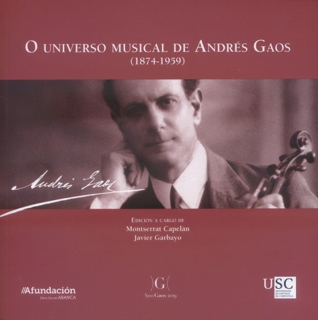 Imagen de portada del libro O universo musical de Andrés Gaos (1874-1959)