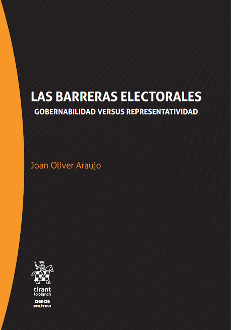 Imagen de portada del libro Las barreras electorales