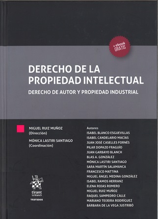Imagen de portada del libro Derecho de la propiedad intelectual