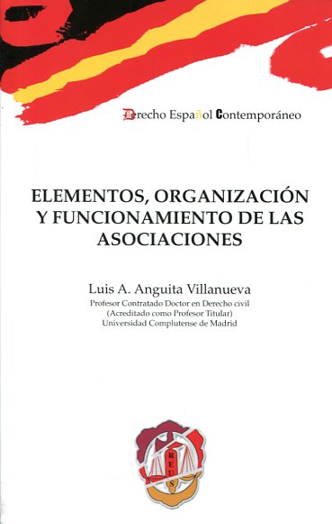 Imagen de portada del libro Elementos, organización y funcionamiento de las asociaciones