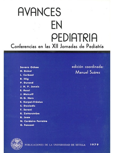 Imagen de portada del libro Avances en pediatría