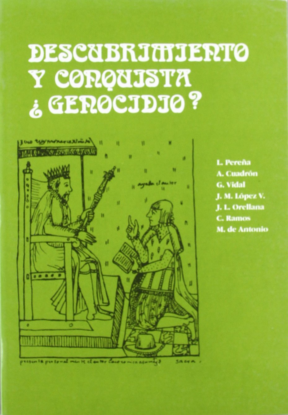 Imagen de portada del libro Descubrimiento y conquista, ¿Genocidio?