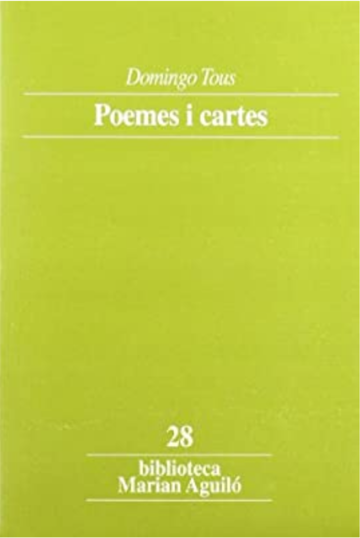 Imagen de portada del libro Poemes i cartes
