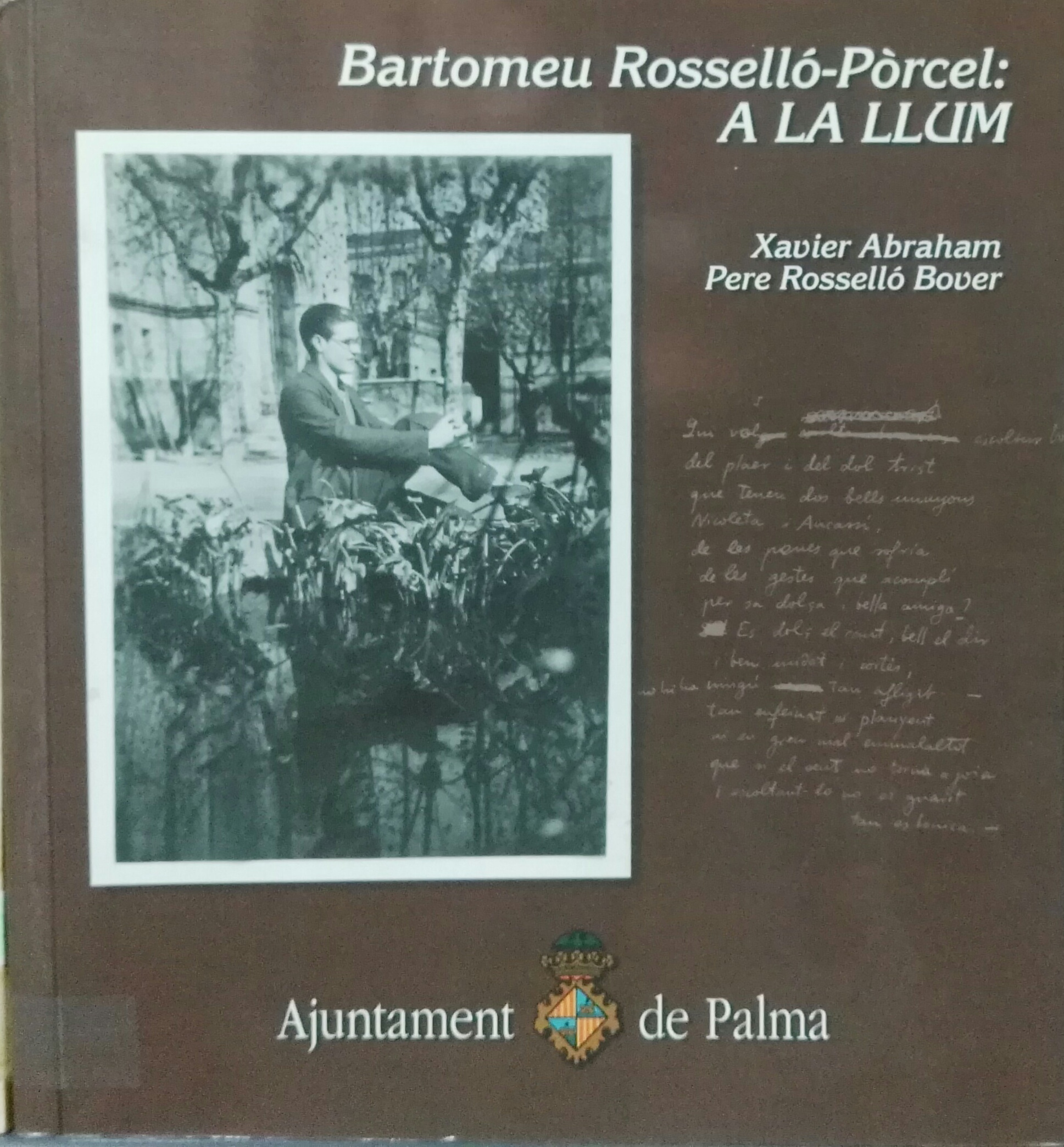 Imagen de portada del libro Bartomeu Rosselló-Pòrcel, a la llum