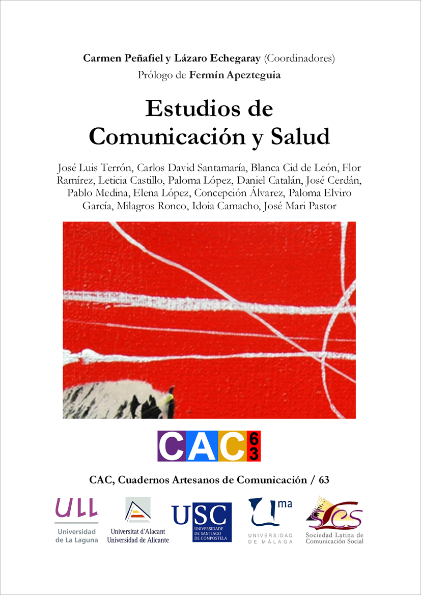 Imagen de portada del libro Estudios de comunicación y salud