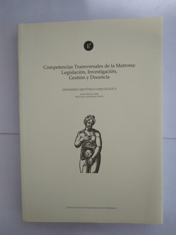 Imagen de portada del libro Competencias transversales de matrona