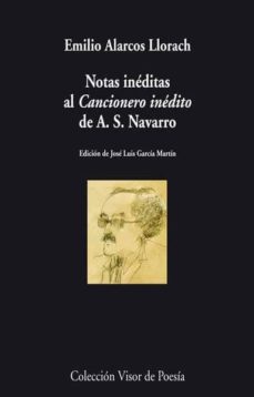 Imagen de portada del libro Notas inéditas al "Cancionero inédito" de A.S. Navarro