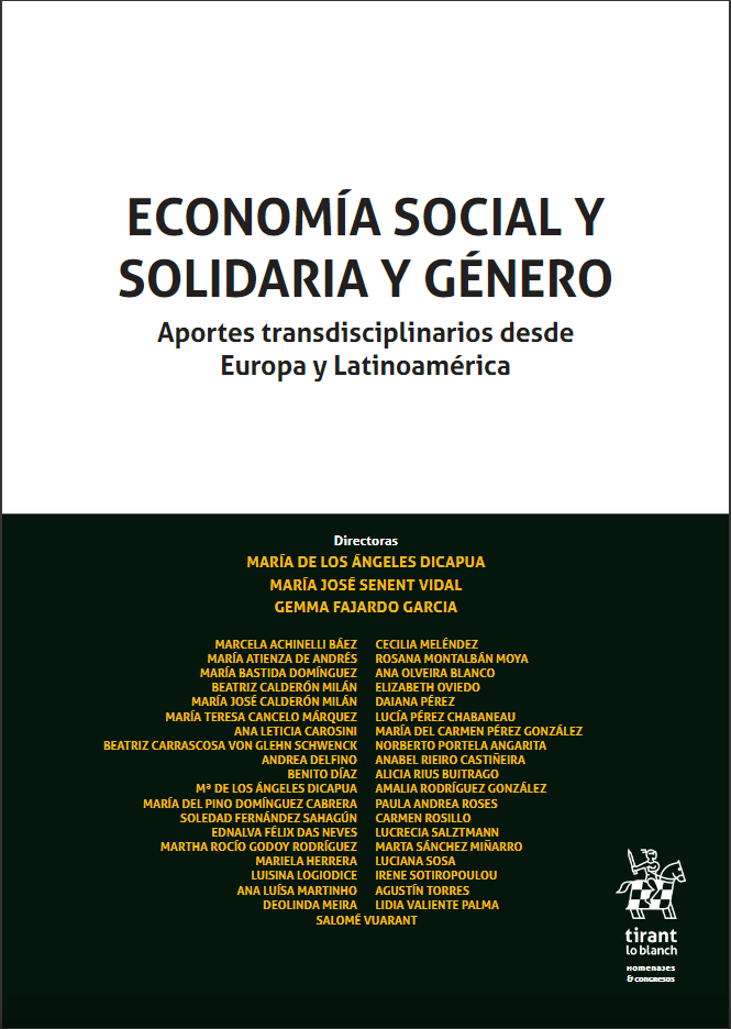 Imagen de portada del libro Economía social y solidaria y género