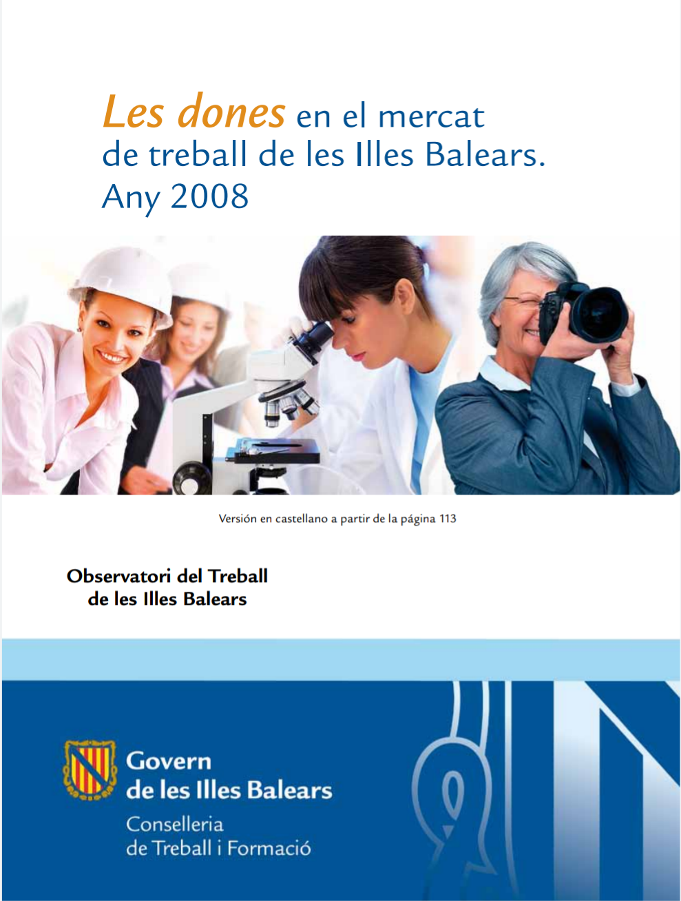 Imagen de portada del libro Les dones en el mercat de treball de les Illes Balears