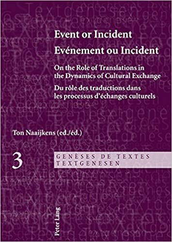 Imagen de portada del libro Event or incident