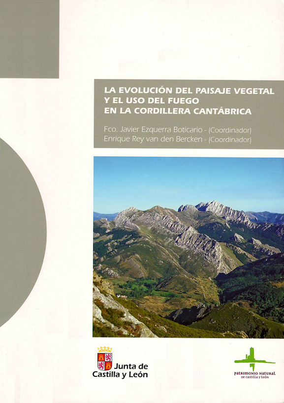 Imagen de portada del libro La evolución del paisaje vegetal y el uso del fuego en la Cordillera Cantábrica