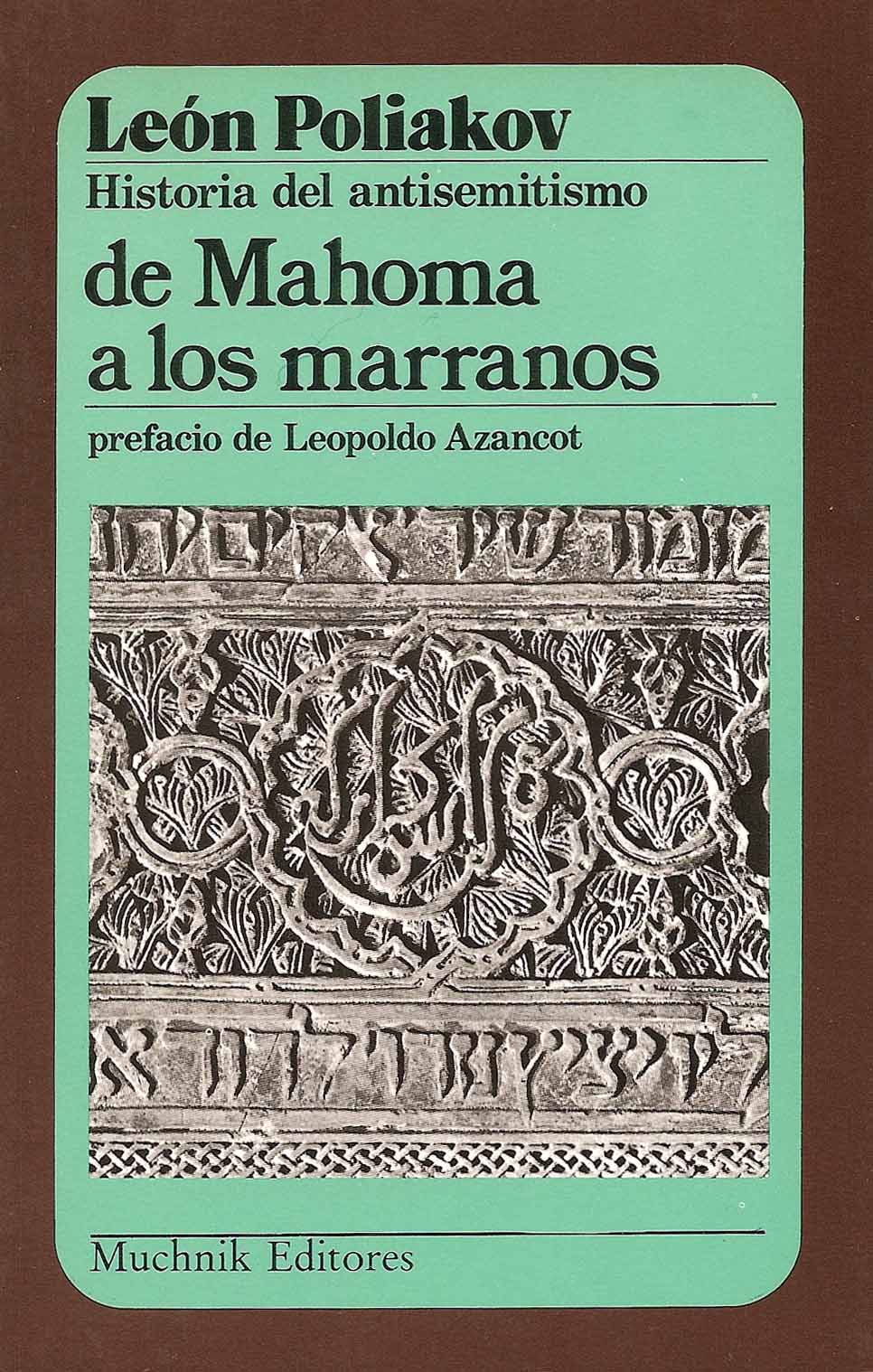 Imagen de portada del libro Historia del antisemitismo