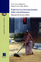 Imagen de portada del libro Experiencias internacionales sobre microfinanzas