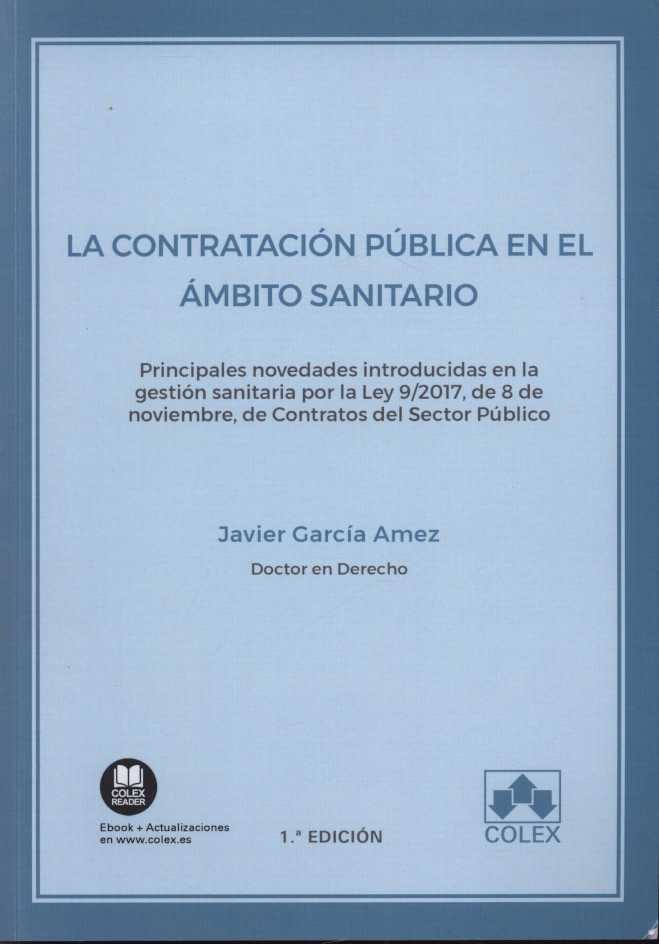 Imagen de portada del libro La contratación pública en el ámbito sanitario