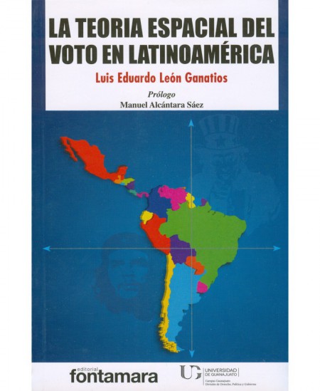 Imagen de portada del libro La teoría espacial del voto en Latinoamérica