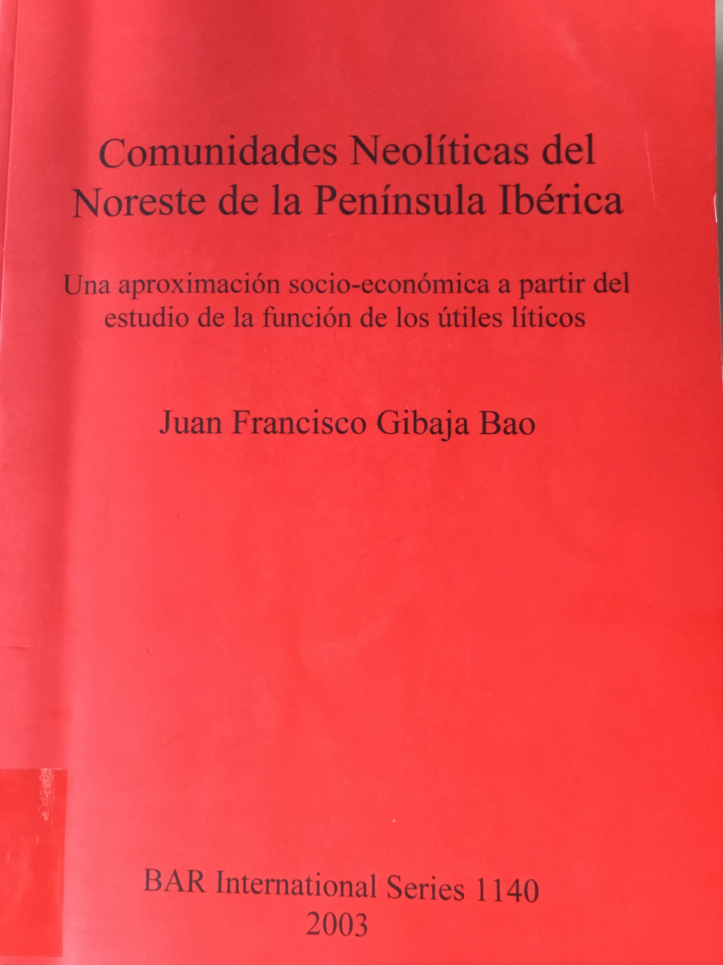 Imagen de portada del libro Comunidades neolíticas del noroeste de la Península Ibérica