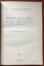 Imagen de portada del libro Documentos para la historia de las instituciones de León y de Castilla