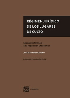 Imagen de portada del libro Régimen jurídico de los lugares de culto
