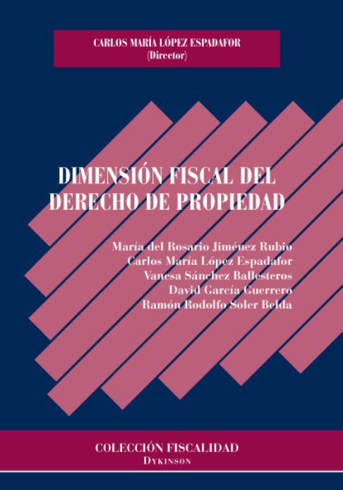 Imagen de portada del libro Dimensión fiscal del derecho de propiedad