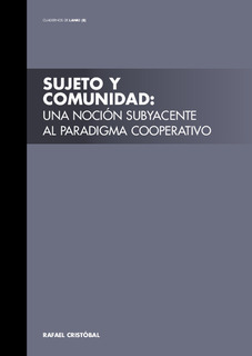 Imagen de portada del libro Sujeto y comunidad