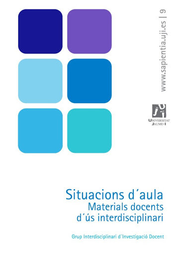Imagen de portada del libro Situacions d'aula. Materials docents d'ús interdisciplinari